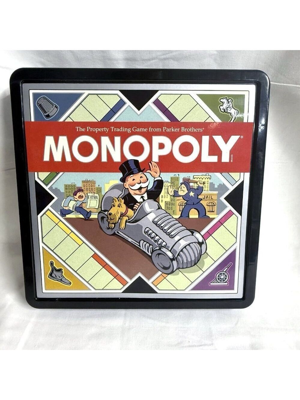 Monopoly Retro Collectors Edition 2008 Parker Brothers Hasbro Complete Unused